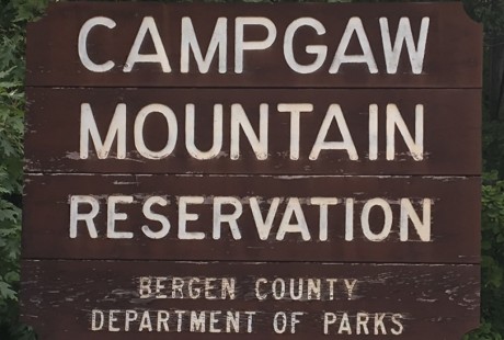 Campgaw Mountain Reservation Sign