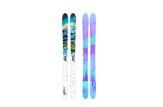 Lib Tech Libstick 88 or Liberty Genesis 90 Ski