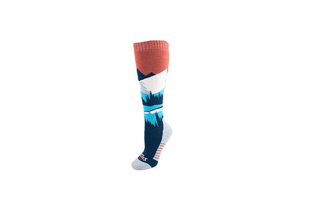 Hot Chillys Mountains Mid Volume Women's Sock
