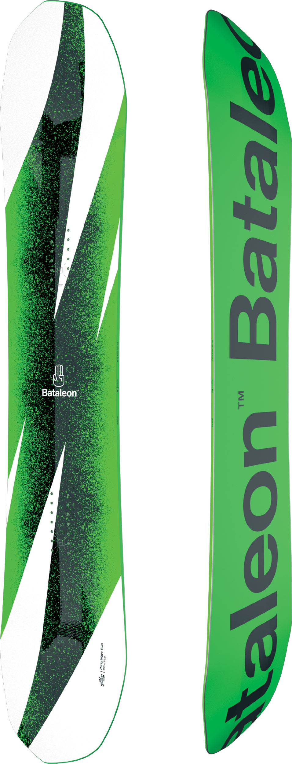 Bataleon Party Wave Twin Snowboard | Mount Everest