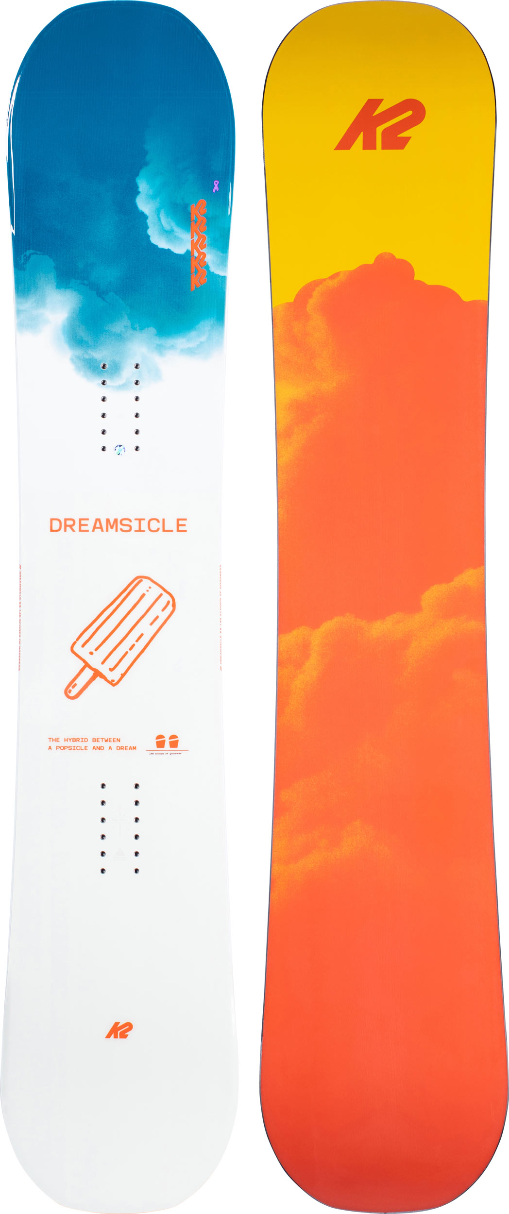 K2 Dreamsicle Snowboard Mount Everest