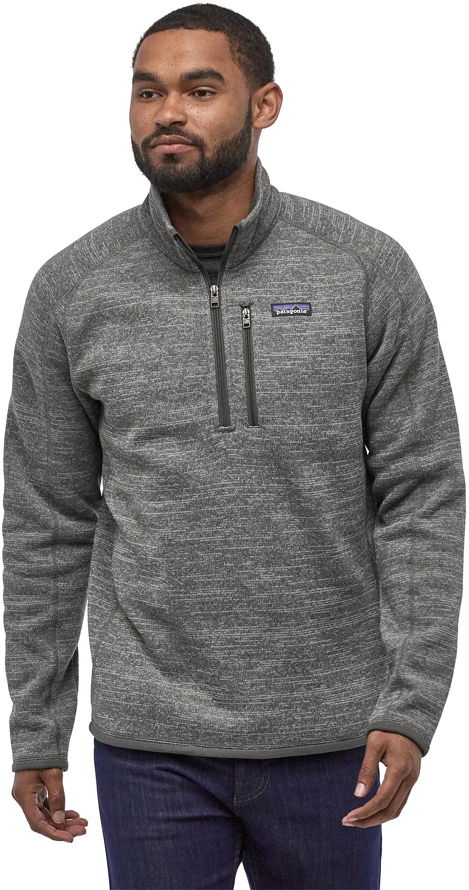 mens black patagonia sweatshirt