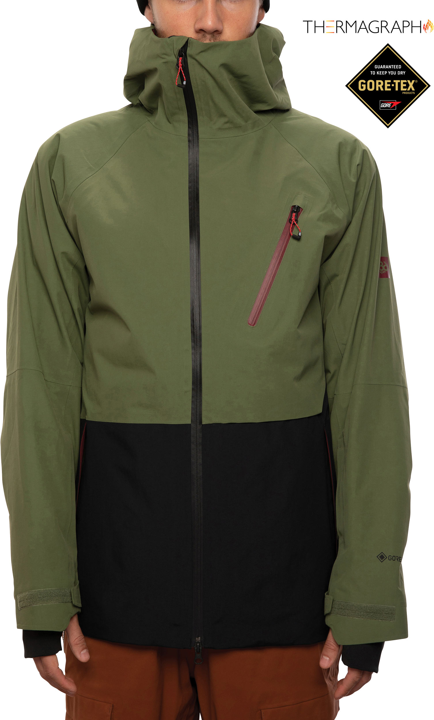 686 GORETEX Hydra Down Thermagraph Snowboard Jacket 2021 Mount Everest