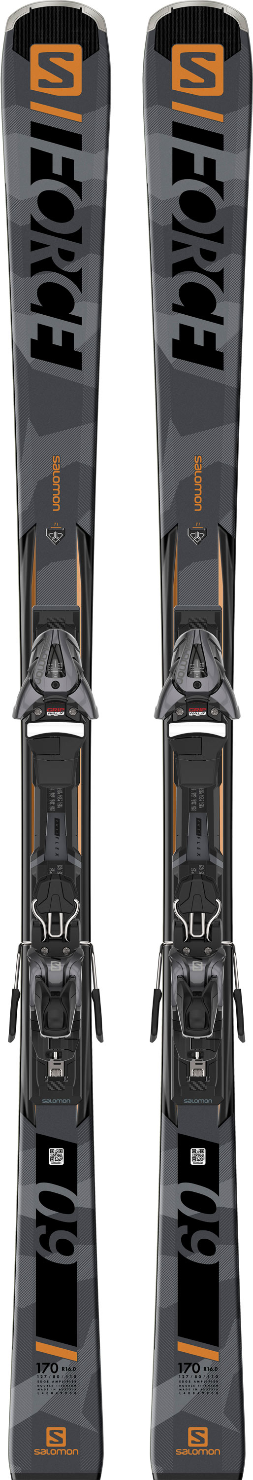 Salomon S/Force 9 Ski + Z10 Ski Binding | Mount Everest
