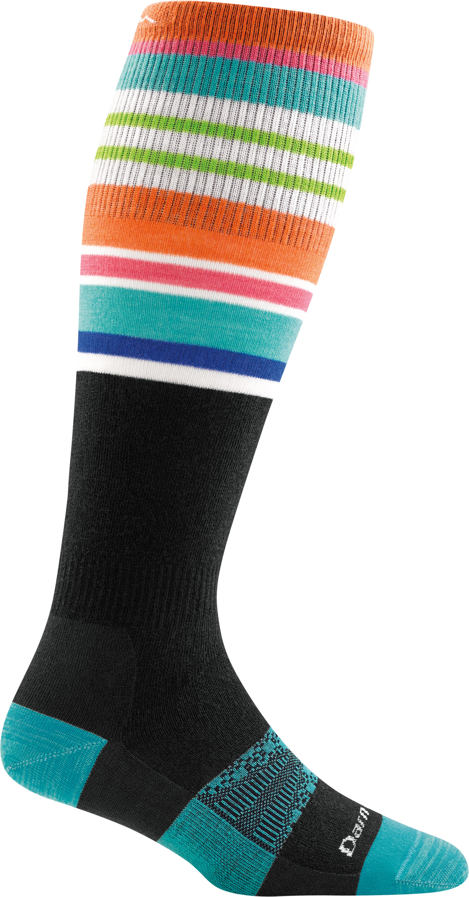 Darn Tough Glacier Stripe Over the Calf Sock 2020 Mount Everest