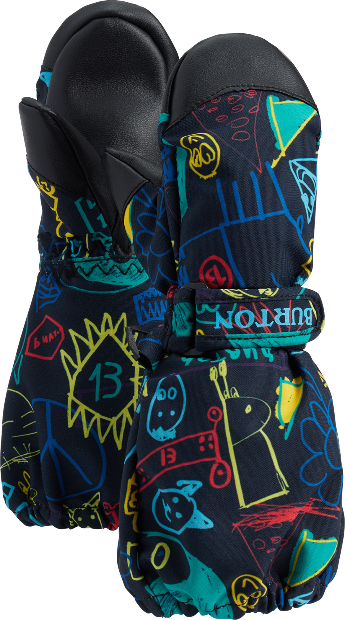 Burton Kids Mini Heater Snowboard Mitten 2021 Mount Everest