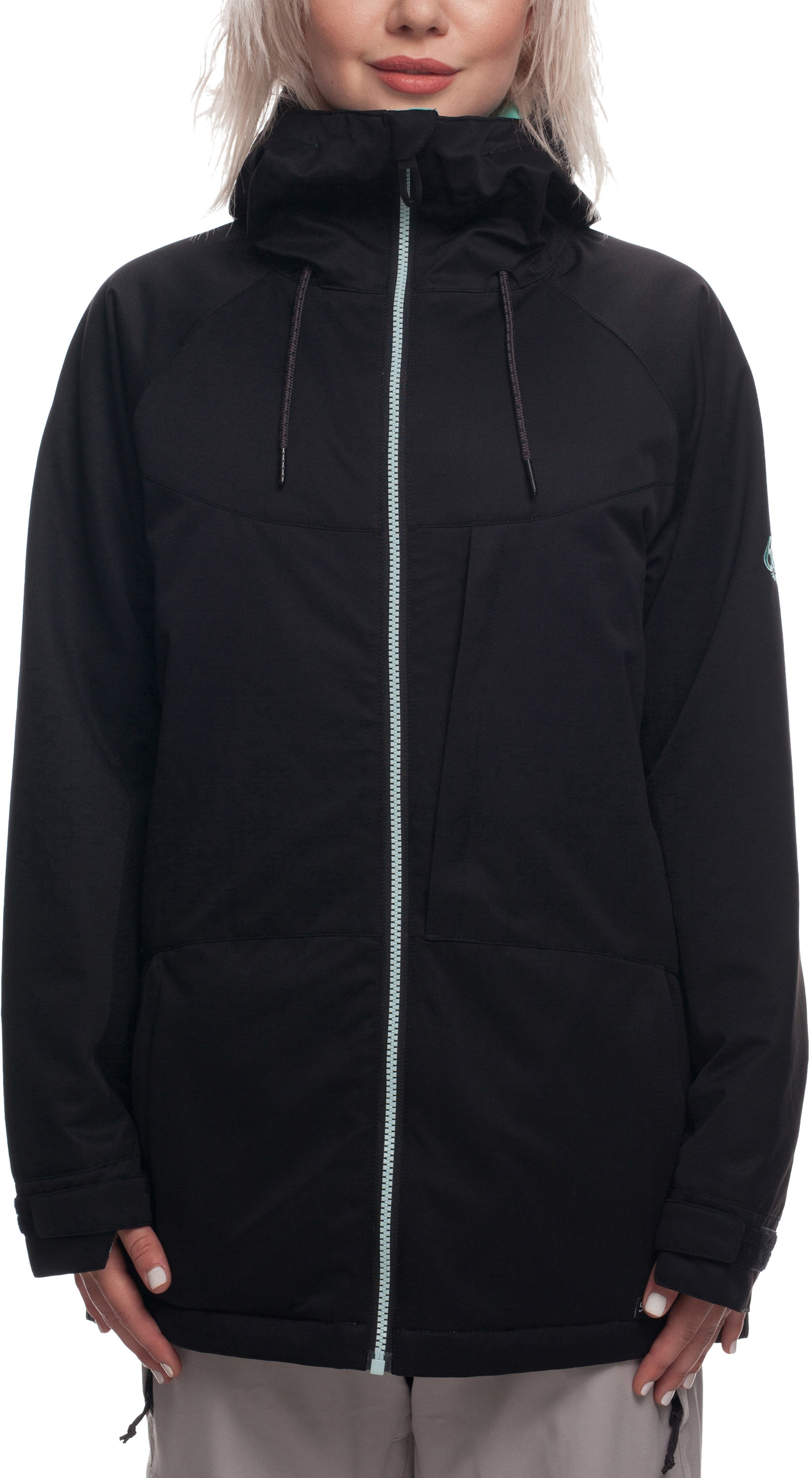 686 Snowboard Jacket - Womens GLCR Hydra - Electric Poppy Small 2017 | eBay