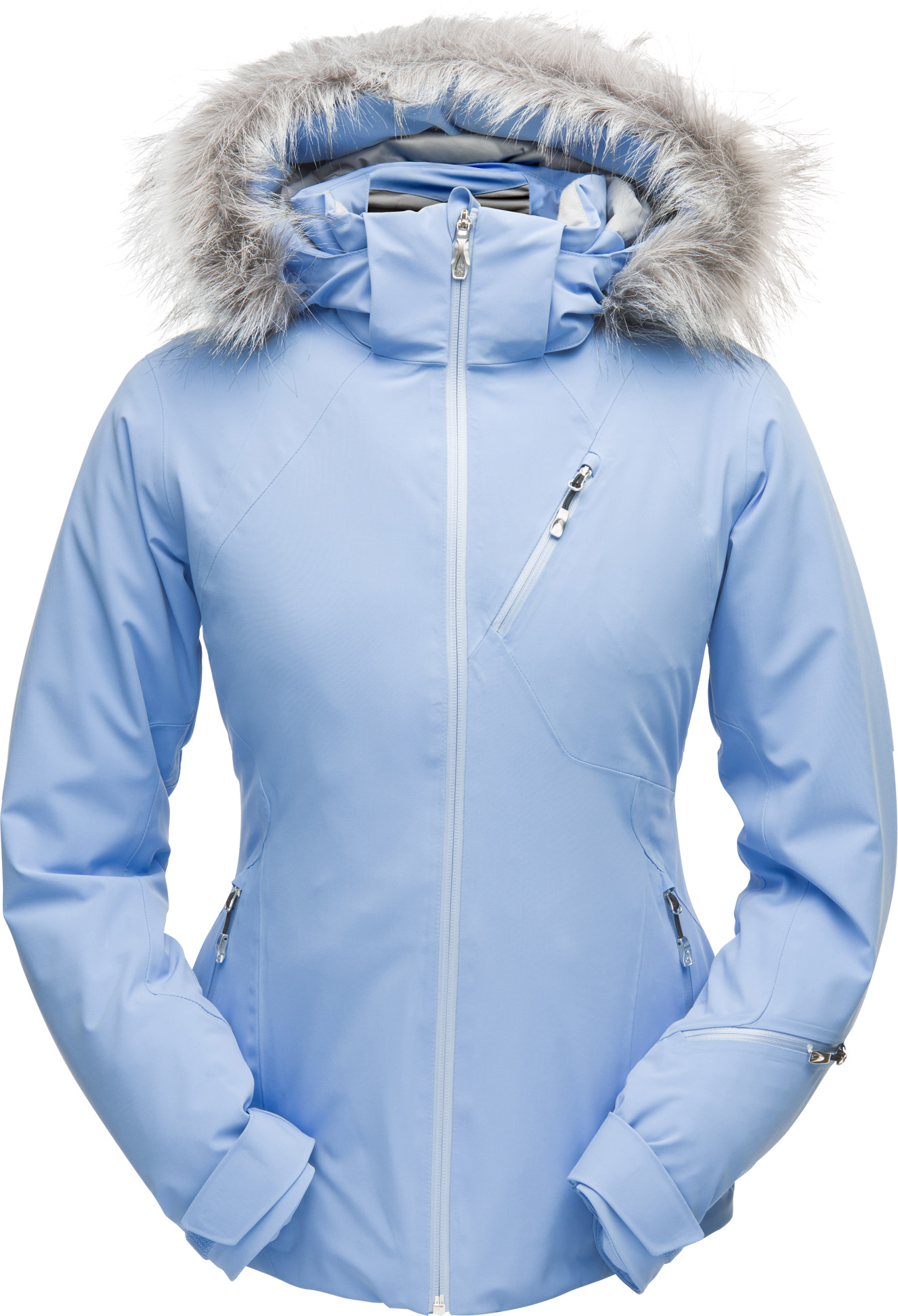 Spyder Geneva Faux Fur Ski Jacket 2019 Mount Everest