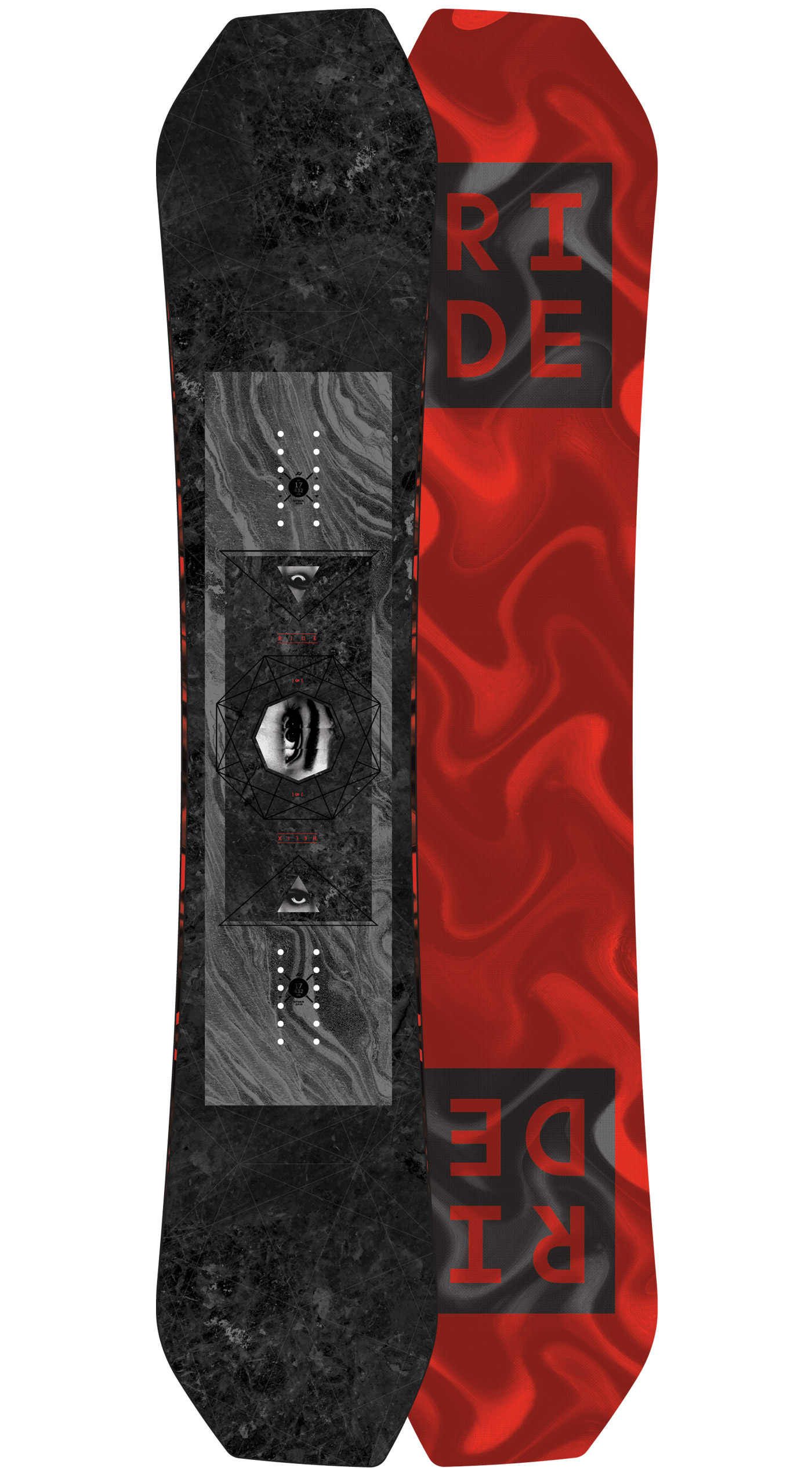 Ride Helix Snowboard 2016 Mount Everest