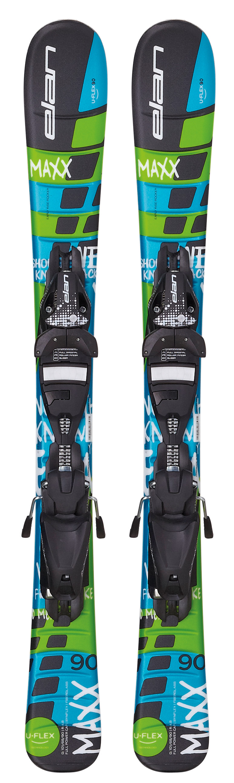 Elan Maxx QT Ski + EL 4.5 Ski Binding 2016 Mount Everest