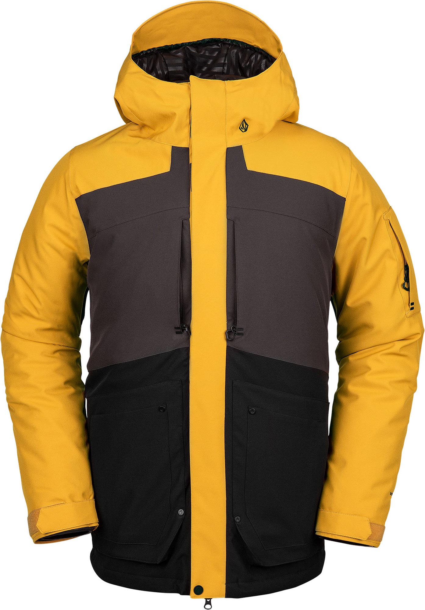 volcom yellow jacket