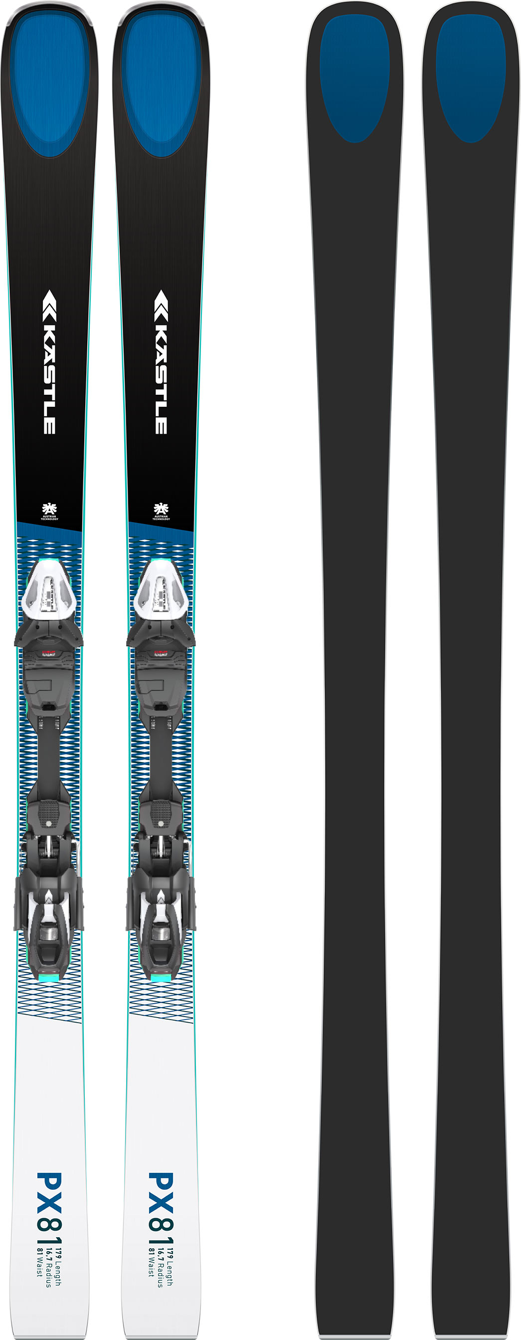 Kastle PX81 Ski + K11 PRD GW Ski Binding Mount Everest