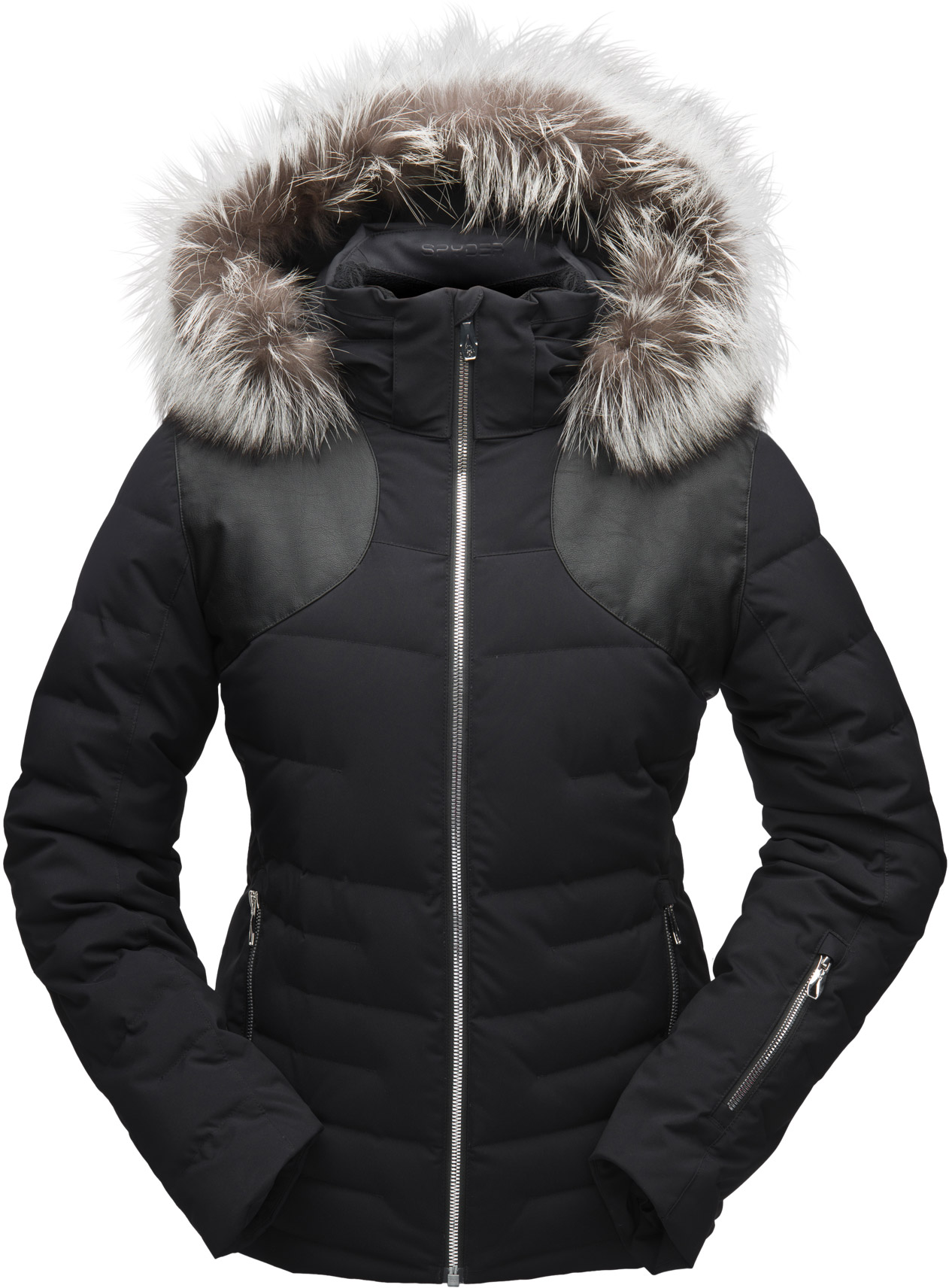 Spyder Falline Real Fur Ski Jacket 2019 Mount Everest