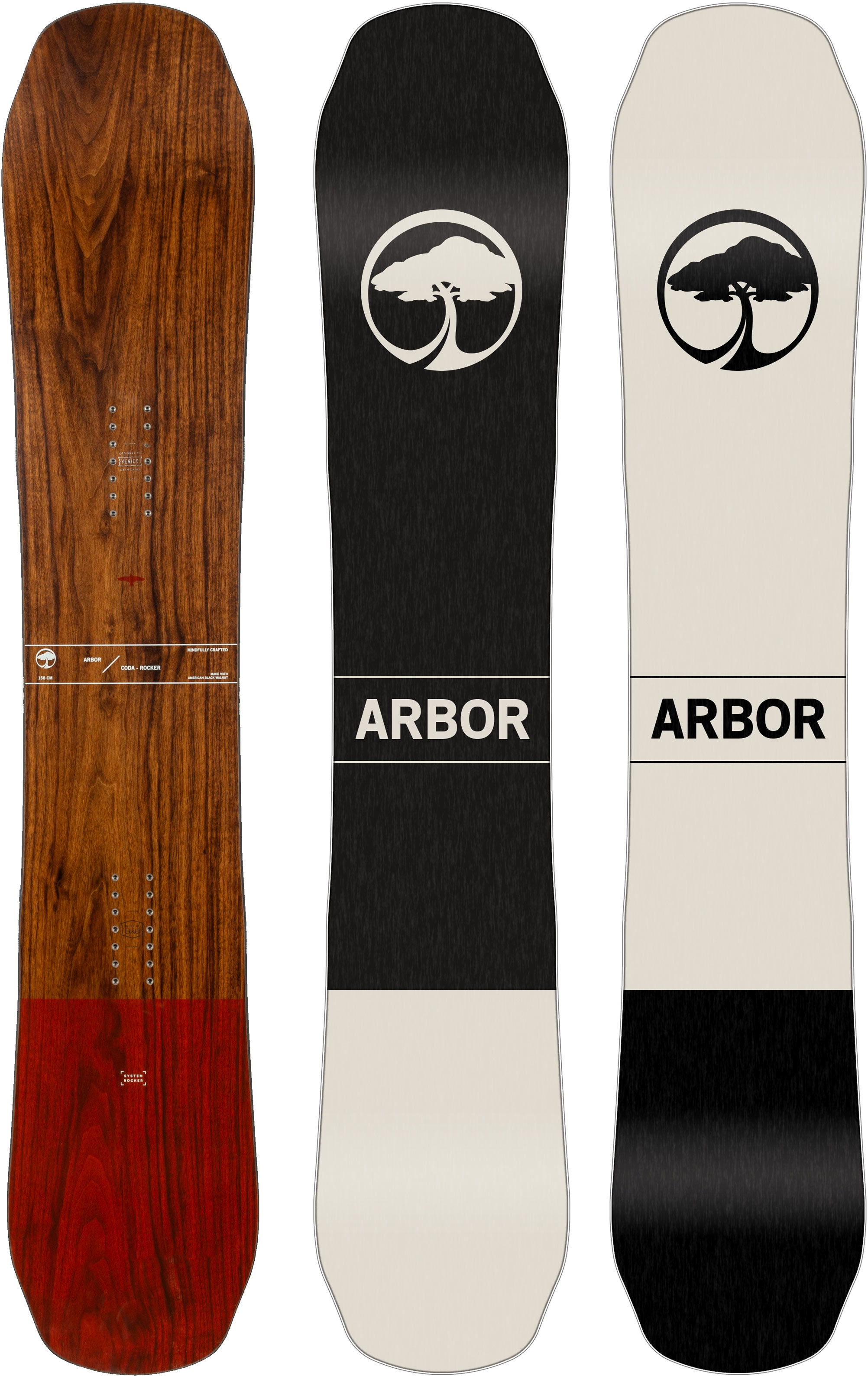 arbor coda rocker snowboard