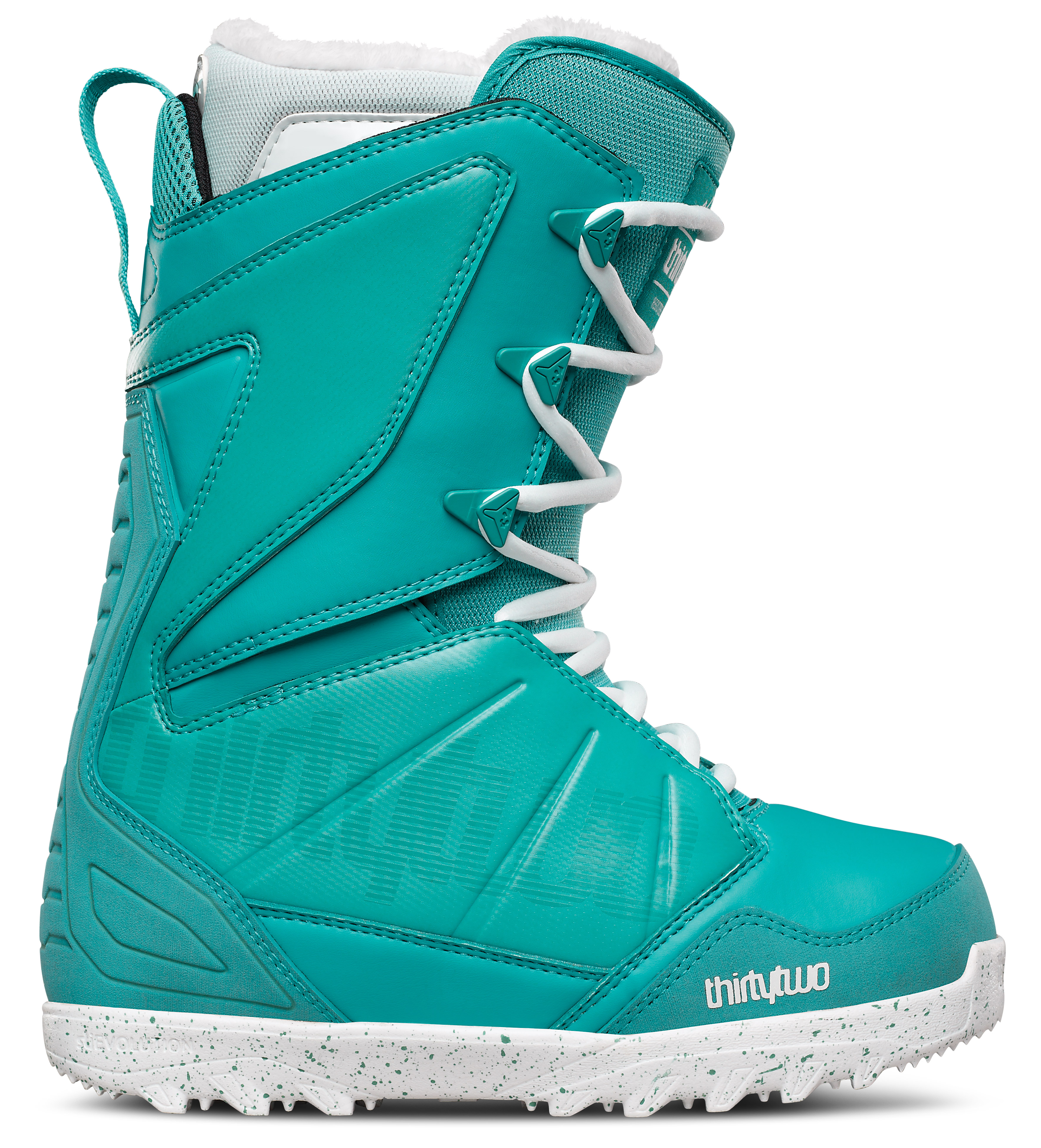 thirty two lashed boots