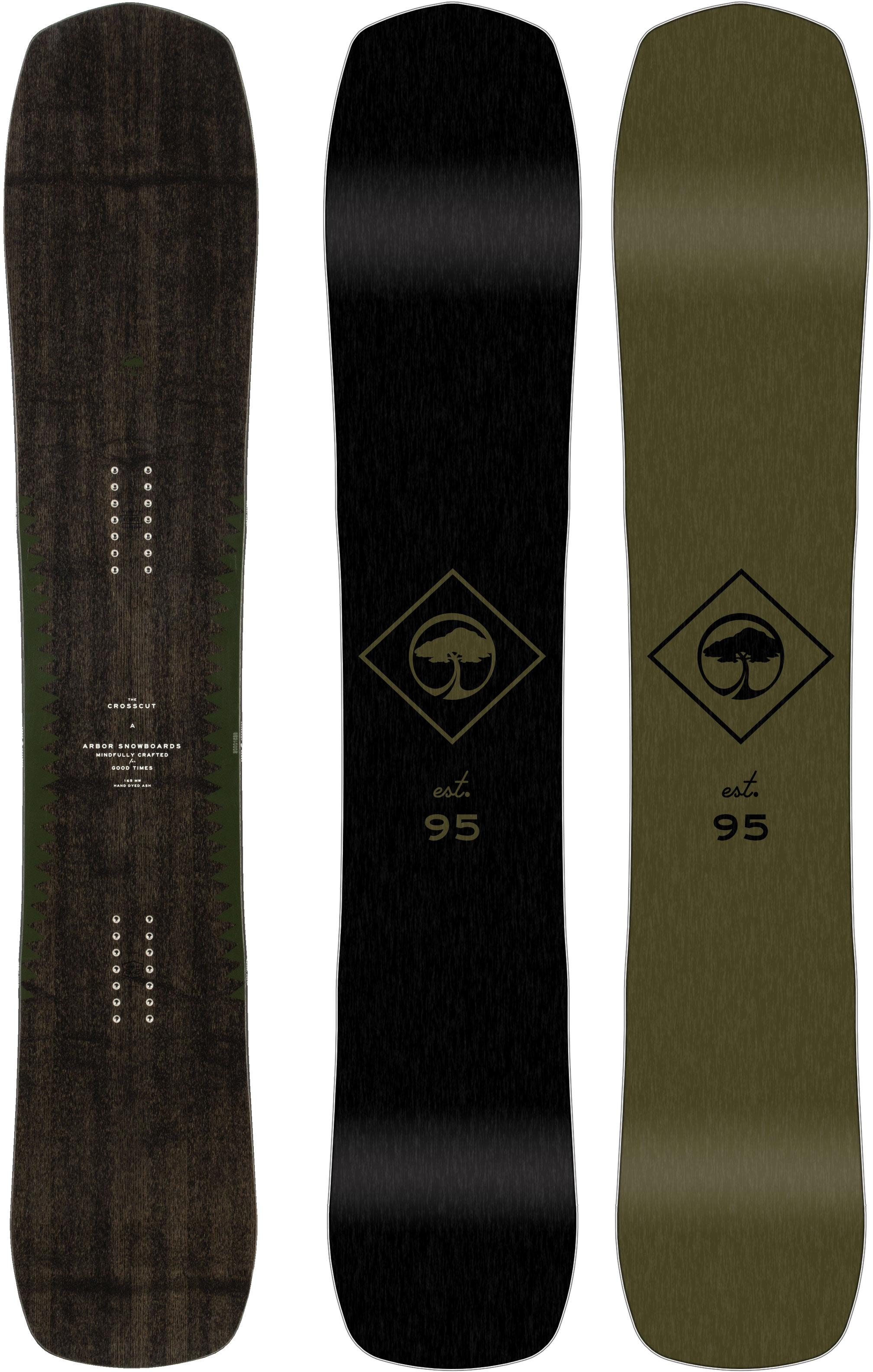 Arbor Crosscut Camber Snowboard 2020 Mount Everest