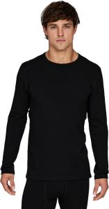 Le Bent Heavyweight Grid Fleece Crew - Mens