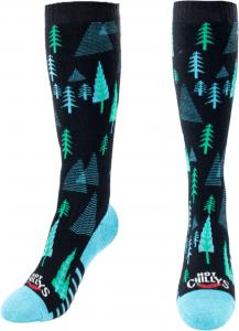 Hot Chillys Fiesta Trees MV Ski Sock - Womens 2024