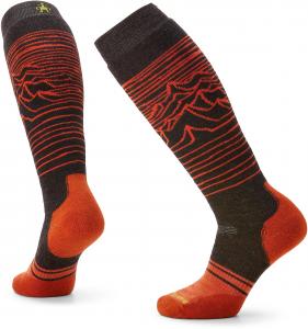 Smartwool Snowboard Full Cushion Iguchi Pattern OTC Snowboard Sock