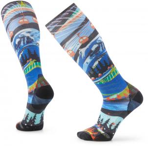 Smartwool Zero Cushion OTC Print Ski Sock - Mens