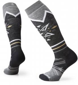 Smartwool Ski Full Cushion Mountain Snowflake Pattern OTC Ski Sock - Womens