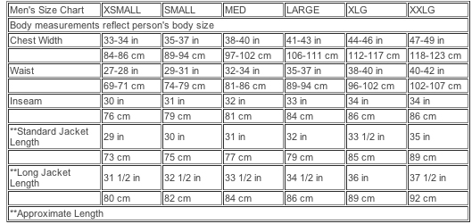 Dc Snowboard Size Chart