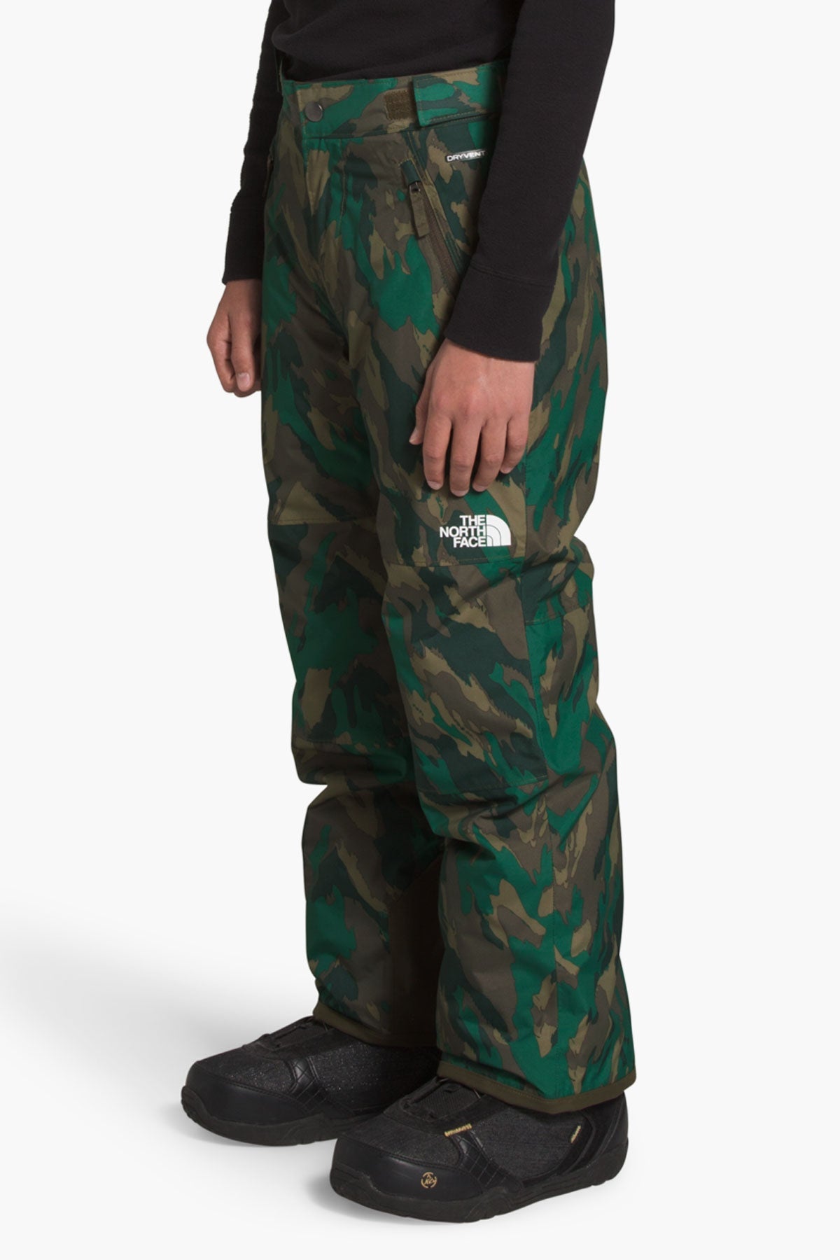 North face camo discount ski pants