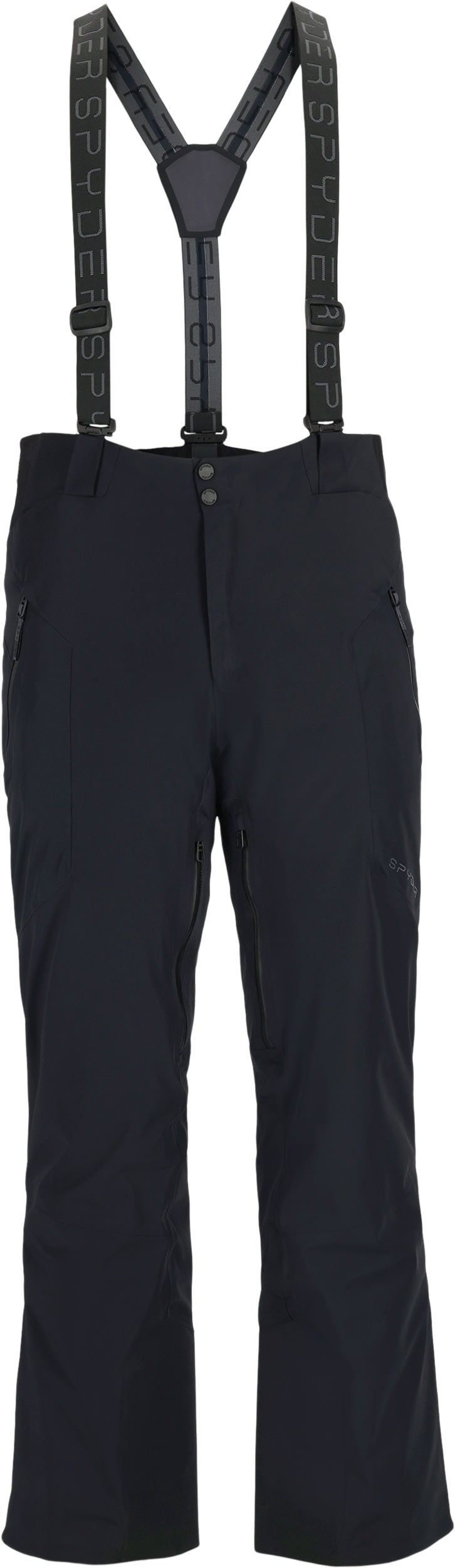 thumbnail image 2 of Spyder Mens Medium Black Snow Ski Snowboard Pants 2 of 14