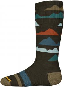 Smartwool Wintersport Full Cushion Mountain Pattern OTC Sock 2022
