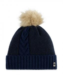 Spyder Womens Plait Pom Hat